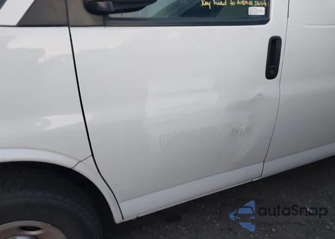 2019 Chevrolet Express 2500 Work Van from USA, damaged, VIN 1GCWGAFP6K1368342